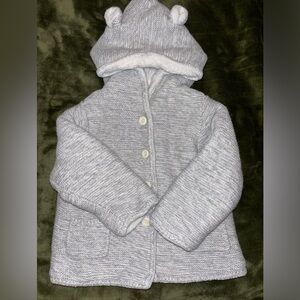 Baby GAP Sherpa Lined Knitted Sweater 18-24mo
